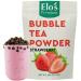 Bubble Tea Powder Kit (200g / 7oz) Strawberry Flavour| Instant Boba Mix Ready in 2 Minutes| Authentic Taiwanese Taste Packed In Canada NON-GMO| Make Smoothies Ice Coffee and More| By Elo s Premium