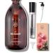 Bionoble castor oil organic 500ml - 100% pure natural cold -pressed - eyelashes eyebrows hair beard nail - vegan cruelty free - Castor Oil - glass bottle + pump + mascara kit 500ml ( + mascara) single