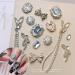 FEIlei Zircon Nail Rhinestones 3D Nail Charm Alloy Nail Jewelry Gem-Nail Art Decoration - Buy Online on GoSupps.com