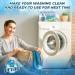 DEVOG Washing Machine Cleaner - 24 pcs Deep Cleaning Formula for Front Loader, Top Loader, HE - 1 Year Supply - Buy Online on GoSupps.com