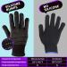 Teenitor Heat Resistant Gloves for Hair Styling - Silicone Bump Mitts for Curling & Flat Irons - Universal Fit, Black - Buy Online on GoSupps.com