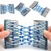CCbeauty Magic Hair Comb Set - 6pcs Double Slide Stretching Hairpins for Women | Decorative Elastic Beaded Clips for Popular Hairstyles - Buy Online on GoSupps.com