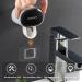Toothpaste Squeezer Detachable 2 Push Place Plastic Handy Space Saving Toothpaste Squeezer for Bathroom Black - Buy Online on GoSupps.com