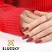 Bluesky Gel Nail Polish Tinted Love 80557 Dark Red Long Lasting Chip Resistant 10 ml (Requires Drying Under UV LED Lamp) Dark Red 10.00 ml (Pack of 1) - Buy Online on GoSupps.com