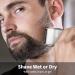 KIKIDO Electric Foil Shaver for Men - Professional Bald Razor with Double Foil Portable IPX7 Waterproof Trimmer for Travel - Buy Online on GoSupps.com