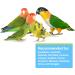 Hari Tropican Parrot Lifetime Granules 1.8 kg - Buy Online on GoSupps.com