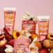 Soap & Glory Peach Please Exfoliating Body Scrub - Vitamin E Coconut & Jojoba Balls Scrub - Japanese Sweet Pea & Peach Blossom Scent - 300ml - Buy Online on GoSupps.com