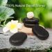 Master Massage Medium Ovular Basalt Hot Stone Massage Stones | 6.4cm x 4.6cm x 1.8cm | Premium Quality - International Shipping - Buy Online on GoSupps.com
