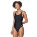 Speedo Women's Swimsuit One Piece Prolt Super Pro Solid Adult Black 38