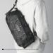 Rhinowalk Waterproof Bicycle Handlebar Bag - 12L Front Pocket & Storage Roll Bag for Bike Packing - Black - Buy Online on GoSupps.com