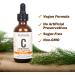 Nutroliq Liposomal Vitamin C Liquid Drops - 2000mg Vegan Supplement for Immune Support - Natural Orange Flavour - 60ml Glass Bottle - Buy Online on GoSupps.com