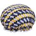4pcs High Stretch Lined Shower Caps for Long & Short Hair - XL Size - Buy Online on GoSupps.com