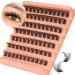 Lash Clusters DIY Eyelash Extensions Wispy False Lashes Individual Lash Extension 3D Cluster Eyelashes Natural Look YE14