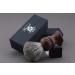 Haryali London Men's Wooden Shaving Set - Straight Razor Black Badger Hair & Stand | Best International Shipping - Buy Online on GoSupps.com