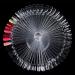 120pcs BNG Nail Color Wheel Display | Nail Art Polish Colour Chart | Professional Salon Tool with Spiral Stand | Fan-shaped Square Sticks | Clear - Buy Online on GoSupps.com