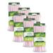 EcoTools Exfoliating Bath Cloth Pink Gently Removes Dirt Oil Skin Impurities For Soft Supple Skin Pink Wash Cloth Towels For Face or Body 6 Count