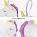 Solustre Unicorn Shower Sponge - Baby-Friendly Soft Loofah for Kids & Women | Gentle Skin Cleaning & Peeling Mesh | Ideal for Baths - Buy Online on GoSupps.com