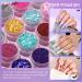 Morovan Acrylic Nail Kit with Drill and UV Light - Professional Set for Nail Extensions, Glitter Powder, and Nail Art - DIY Starter Kit for Home - Multicolor - Buy Online on GoSupps.com