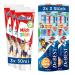 Dr. Best Paw Patrol Children's toothbrush soft advantage pack 2x 3 pieces + Odol-Med3 milk tooth toothpaste for children 3x 50ml toothpaste + toothbrush