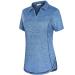 Yakestyle Women's V Neck Golf Shirt | Short Sleeve Quick Dry Polo Shirt - X-Large Blue - Buy Online on GoSupps.com