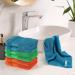 Chiicol Cotton Wash Cloths - Absorbent Bath Towels for Body and Face - Bulk Hotel Towels for Bathroom - Durable Soft Bath Rags - Multicolor - Buy Online on GoSupps.com