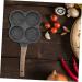 Zerodeko 1pc Hamburger Pancake Pan Mini Pancake Pan Pancake Plate Pan Mini Cooker Mini Griddle Small Egg Pan Breakfast Cooking Skillet Household Tools Accessories Fried Eggs Wood - Buy Online on GoSupps.com