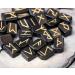 Black Tourmaline Rune Stones Set - 25 Pcs with Elder Futhark Alphabet | Crystal Healing Balancing Runes - 20-25 mm | Gift Home Decor - Buy Online on GoSupps.com