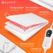 Kesser Heat Under Bed Blanket 150x80cm | Remote Control Heating Pad with 3 Temperature Levels | Soft Fleece Bed Mat | Automatic Switch-Off - Buy Online on GoSupps.com