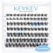 Lash Clusters 84 Pcs Cluster Lashes Eyelash Clusters DIY Cluster Eyelash Extensions Individual Lashes Soft and Comfortable (Snowflakes C-8-16mix) C-Mix (8-16mm) Snowflakes