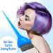 6-Piece Hair Dye Color Brush Set for Salon & Home Use - Coloring Brushes & Applicator Kit for Women, Students - 6 Colors - Buy Online on GoSupps.com