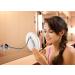 PROBEAUTIFY Lighted Makeup Mirror - 10 Gooseneck with Warm LED Light - Cordless & Adjustable Compact Travel Mirror - Buy Online on GoSupps.com
