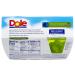 Dole Pineapple in Lime Gel Fruit Bowls 4.3 oz 3 pk - Delicious and Refreshing Snack Option - Buy Online on GoSupps.com