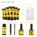 Burano Halloween Nail Extension Gel Kit - Glow in the Dark & Color Changing Poly Gel Builder Set for Nails - Buy Online on GoSupps.com