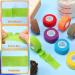 Nuogo 100 Pack Self Adherent Cohesive Bandages - Assorted Colors - 1 x 5 Yard Elastic Sports Tape Roll - Buy Online on GoSupps.com