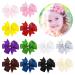 Sibba 3 Inch Easter Party Bow Clips 12 Pcs, Multi-colored Fabric Ribbons Grosgrain Headpiece for Women, Girls, Toddlers, Kids - Kawaii Alligator Barrettes for Casual Wear - Buy Online on GoSupps.com