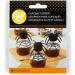 Wilton Cupcake Toppers 12/Pkg-Honeycomb Spiders