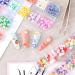 OIIKI 3 Boxes Fruit Slices & Flower Charm - Colorful Soft Clay Nail Art Slices for DIY Crafts Lip Gloss & Resin Jewelry Making - Buy Online on GoSupps.com