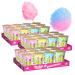 Aha cotton candy 4 colorful varieties 36 x 20g in the cup premium quality storage pack 4 flavors as at the fair for party at home garden party celebration 36 Pack