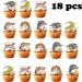 18pcs Leopard Gecko Cupcake Toppers for Boys Girls Reptile Birthday Party Decorations Lizard Party Supplies Reptile Pet Cake Decorations - Buy Online on GoSupps.com