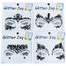 Rhinestone Festival Face Jewels 4-Pack - Temporary Tattoo Stickers for Rave, Body Gems, and Bindi - Black - Buy Online on GoSupps.com