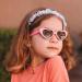 FROG SAC 4 Iridescent Ruched Headbands for Girls - Organza Hair Accessories - Cute Pastel Headband Pack for Kids and Teens - Birthday Party Favors - Buy Online on GoSupps.com