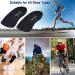 Orthopedic Insoles for Plantar Fasciitis & Flat Feet - High Support Arch Inserts (EU 36-41 Black) - Shock-Damping Relief for Heel & Midfoot Pain - Buy Online on GoSupps.com