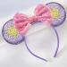 FANYITY Rapunzel Mickey Ears Headband - Perfect for Disney Trips & Birthday Parties - Purple - Buy Online on GoSupps.com