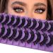 Lashes Mink Fluffy Wispy False Eyelashes 18MM Curly Faux Mink Lashes 8D Volume Russian Strip Lashes Pack 10 Pairs Dramatic Fake Eyelashes Look Like Extensions by Kmilro 01 Curly Fluffy Lashes (F09)