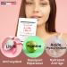 Lychee Moisturizing and Anti-Aging Lip Mask - Hydrogel Lip Contour Patch - 97% Natural Origin - Made in France - Soft Smooth and Supple Lips - Buy Online on GoSupps.com
