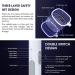 iMirror Bug Zapper Racket - 2 in 1 Rechargeable Electric Fly & Mosquito Swatter (3 Pack, 1800mAH) - Buy Online on GoSupps.com