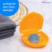Wellsamed Orthodontic Splint Box Classic - Orange | Ideal Storage for Braces & Dental Splints - International Shipping - Buy Online on GoSupps.com