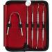 MACS Dentist Prepared Tools Kit - High-Grade Stainless Steel Dental Hygiene Set | Pick Floss Tarter Scraper & More - Ship Internationally - Buy Online on GoSupps.com
