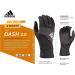 adidas Women's Winter Performance Dash Glove - Small Dash 2.0 in Black/White, Touchscreen Conductivity Points, Multiple Styles - Buy Online on GoSupps.com