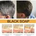 BROEYOUE Gray Shine Soap Reverse Gray Hair Bar Shampoo Gray Shine Hair Revitalisable Gray Cover Hair Shampoo Natural hair soap for gray hair pack of 2 - Buy Online on GoSupps.com